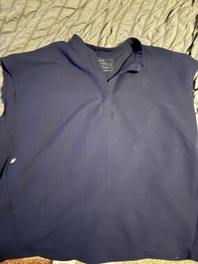 Figs Navy Rafaela Scrub top